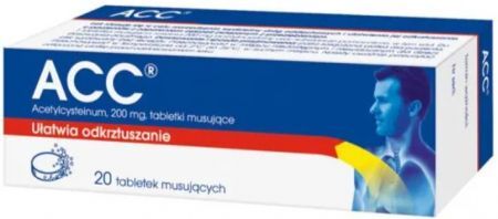 ACC 200 mg, 20 tabletek musujących