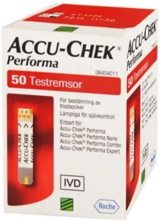 Accu-Chek Performa, paski testowe do glukometru, 50 pasków