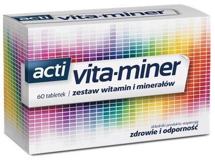 Acti vita-miner, 60 tabletek