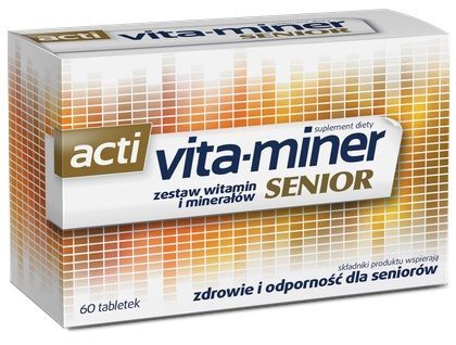 Acti vita-miner Senior, 60 tabletek
