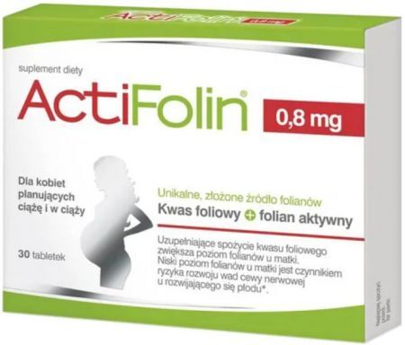 ActiFolin 0,8 mg, 30 tabletek