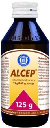 Alcep 949 mg/ 5 ml, syrop, na przeziębienie, 125 g