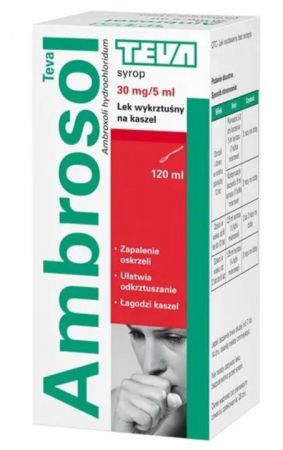 Ambrosol Teva 30 mg/ 5 ml, syrop, 120 ml