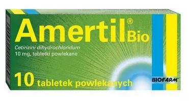 Amertil Bio 10 mg, 10 tabletek powlekanych
