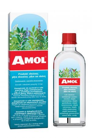 Amol, płyn doustny i na skórę, 100 ml