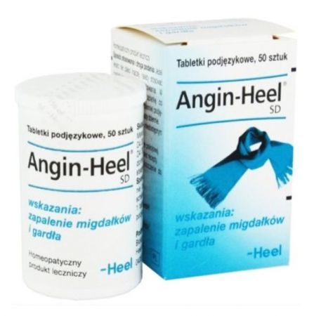 Angin-Heel SD, 50 tabletek podjęzykowych