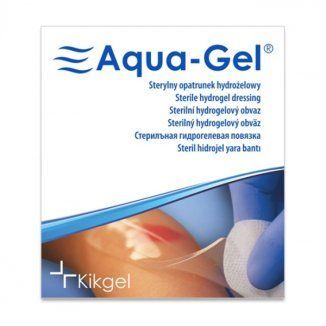 Aqua-Gel, sterylny opatrunek hydrożelowy, średnica 5 cm, 1 sztuka