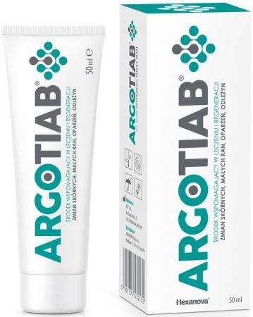 Argotiab 2% krem wspomagający leczenie ran, 50 ml