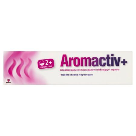 Aromactiv+, żel pielęgnujący o oczyszczającym i relaksującym zapachu 2+, 50 g