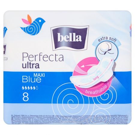 Bella Perfecta Ultra Maxi Blue, podpaski higieniczne, 8 sztuk