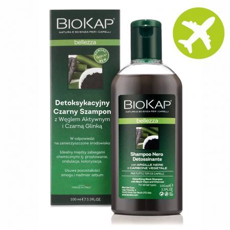 Biokap Bellezza detoksykujący czarny szampon, 100 ml