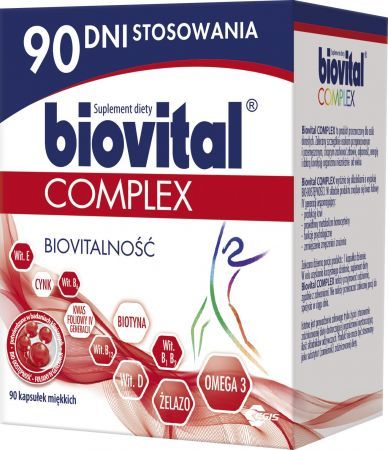 Biovital Complex, 90 kapsułek miękkich