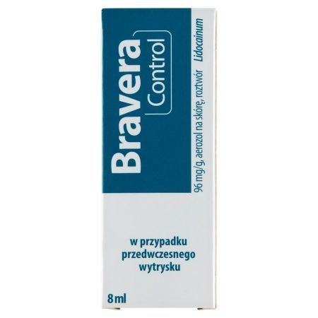 Bravera Control, aerozol na skórę, 8 ml