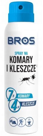 Bros Spray, na komary i kleszcze, 90 ml