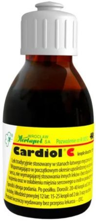 Cardiol C, krople, 40 g