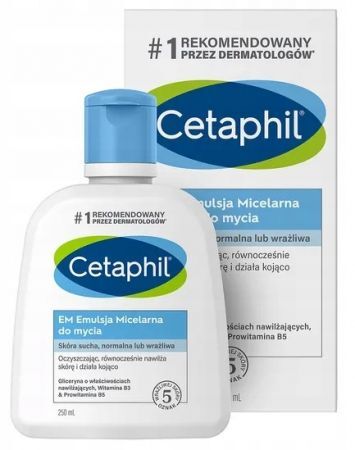 Cetaphil EM, emulsja micelarna do mycia, 250 ml