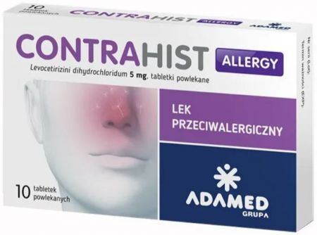 Contrahist Allergy 5mg, 10 tabletek powlekanych