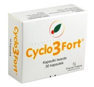 Cyclo 3 Fort 150 mg + 150 mg + 100 mg, 30 kapsułek twardych