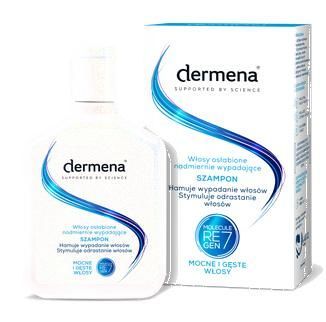 Dermena, szampon do włosów osłabionych i nadmiernie wypadających, 200 ml