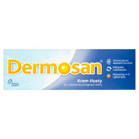 Dermosan, krem tłusty do codziennej pielęgnacji skóry, 40 g