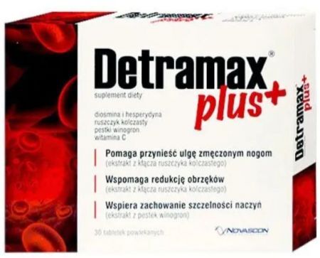Detramax Plus, 30 tabletek