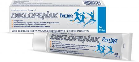 Diklofenak Perrigo 10 mg/g, żel, 100 g