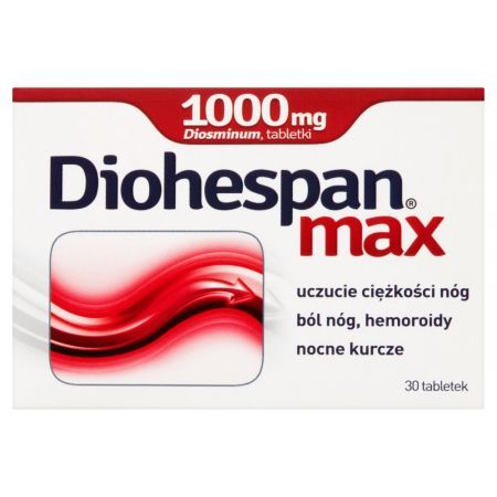 Diohespan Max 1000 mg, 30 tabletek