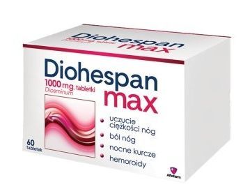 Diohespan max 1000 mg, 60 tabletek