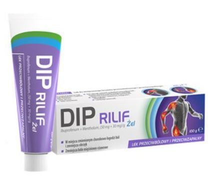 Dip Rilif (50 mg + 30 mg)/g, żel 100 g