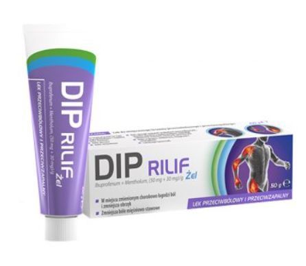Dip Rilif (50 mg + 30 mg)/g, żel, 50 g