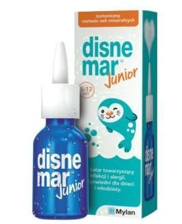 Disnemar Junior, spray izotoniczny do nosa od 5 do 12 lat, 25 ml