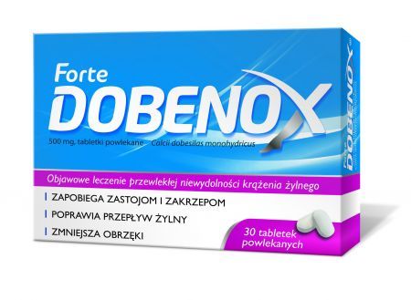 Dobenox Forte 500 mg, 30 tabletek powlekanych