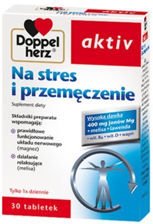 Doppelherz aktiv na stres i przemęczenie, 30 tabletek