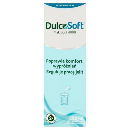 DulcoSoft Makrogol 4000, roztwór doustny, 250 ml