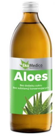 EkaMedica, Aloes bez miąższu, płyn, 500 ml