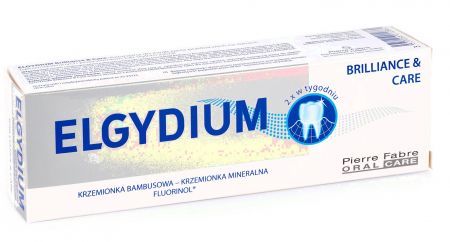 Elgydium Brilliance & Care pasta do zębów przeciw przebarwieniom, 30 ml