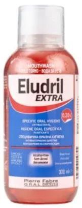 Eludril Extra 0,20%, płyn do płukania jamy ustnej, 300 ml