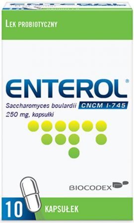 Enterol 250 mg, 10 kapsułek