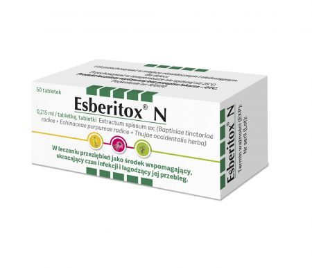 Esberitox N 0,215 ml, 50 tabletek