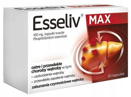 Esseliv max, 30 kapsułek twardych