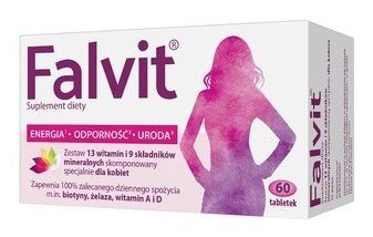 Falvit, 60 tabletek drażowanych
