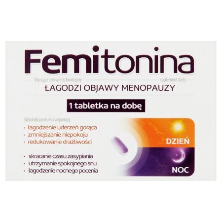Femitonina, na objawy menopauzy, 30 tabletek