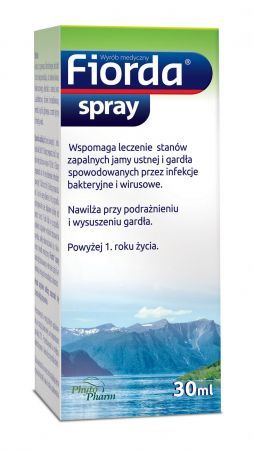 Fiorda Spray, od 1 roku życia, 30 ml