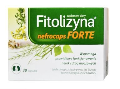 Fitolizyna Nefrocaps forte, 30 kapsułek