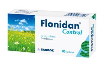 Flonidan Control 10 mg, lek przeciwalergiczny, 10 tabletek