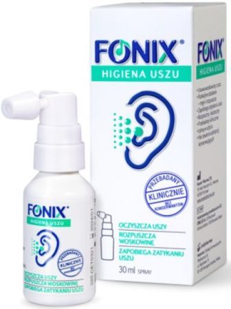 Fonix Higiena Uszu, spray dla dorosłych i dzieci od 3 miesiąca, 30ml