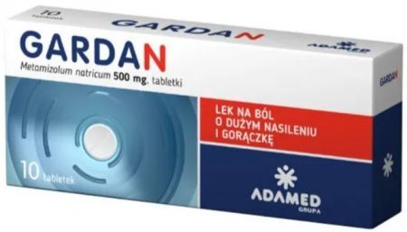 Gardan 500 mg, 10 tabletek