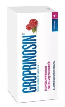 Groprinosin 250 mg/ 5ml, syrop, 150 ml