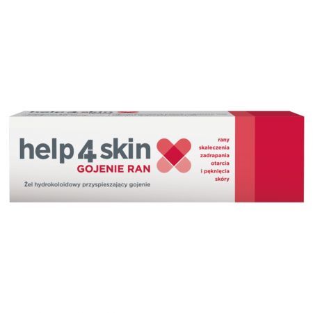 Help4Skin, gojenie ran, żel hydrokoloidowy, 20 g