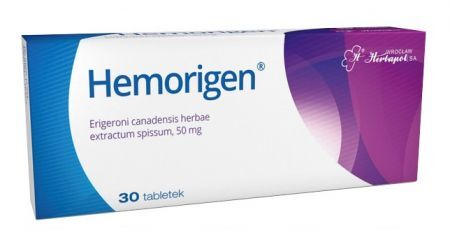 Hemorigen 50 mg, 30 tabletek